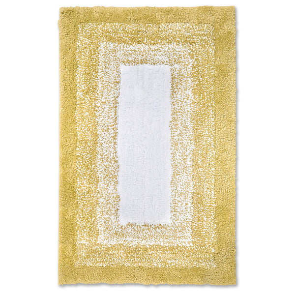Velosso Luxury Deep Pile Ochre Bath Mat Rug Linens Online