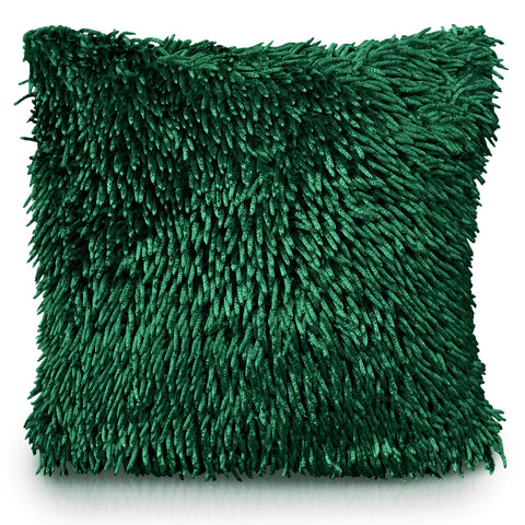 Emerald green cushion covers top