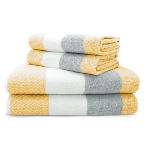 Ochre Yellow Egyptian Cotton Towel