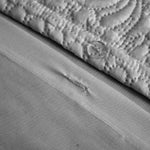 Velosso Winchester Pinsonic Quilted Duvet Cover & Pillowcase Set - Grey