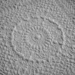 Velosso Winchester Pinsonic Quilted Duvet Cover & Pillowcase Set - Grey