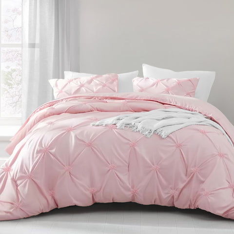 Intimates Angelica Pink Pintuck Bedding Set