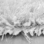 Home Republic Dream 5cm Deep Pile Shaggy Rug - White