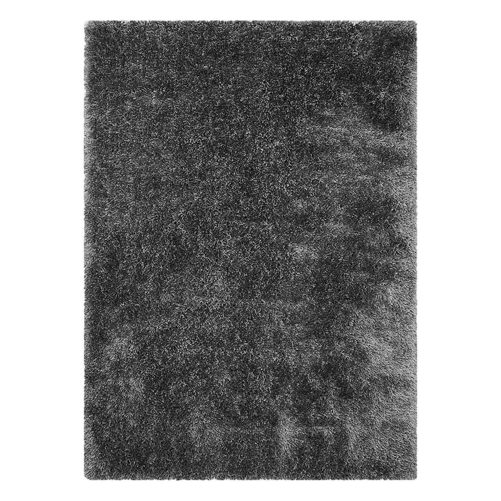 Home Republic Dream 5cm Deep Pile Shaggy Rug - Charcoal Grey