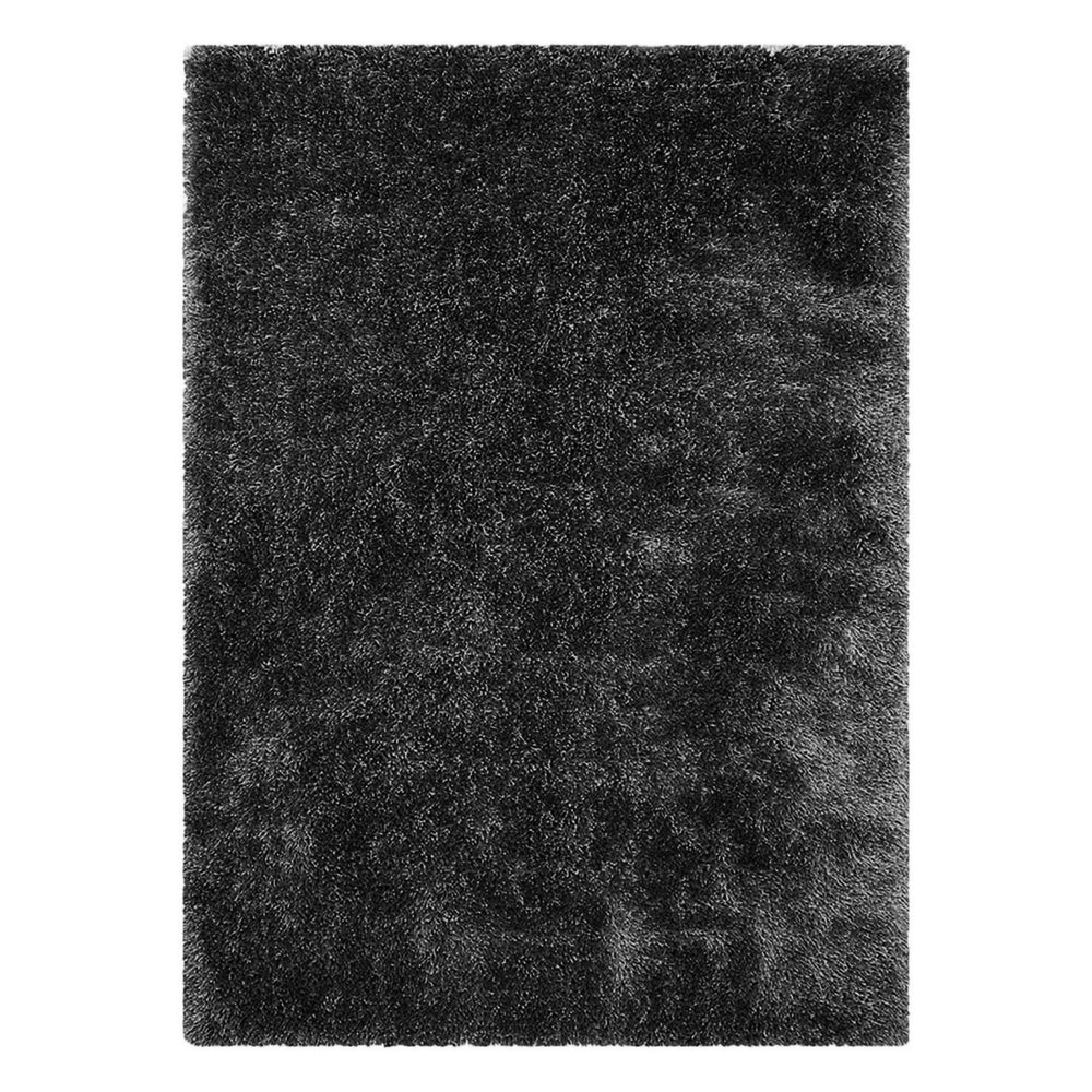 Home Republic Dream 5cm Deep Pile Shaggy Rug - Black