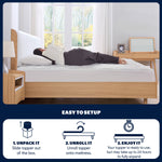 Home Republic Cooling Gel Memory Foam Orthopaedic Egg Crate Mattress Topper