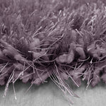 Home Republic Dream 5cm Deep Pile Shaggy Rug - Mauve