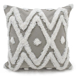 Intimates Bergen Boho Tuft Grey Cushion Cover