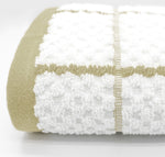 Kitchen Trends Woven Beige Checked Tea Towel