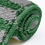 Velosso Luxe Anti Slip Bath Mat Set - Emerald