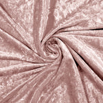 Home Republic Crushed Velvet Blush Pink Ottoman Storage Bench