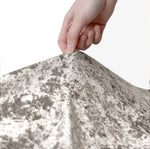 Home Republic Crushed Velvet Natural Luxury Stretch Sofa Slip Cover