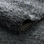 Home Republic Dream 5cm Deep Pile Shaggy Rug - Charcoal Grey