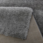 Home Republic Dream 5cm Deep Pile Shaggy Rug - Silver