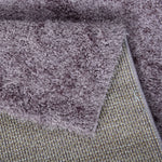 Home Republic Dream 5cm Deep Pile Shaggy Rug - Mauve
