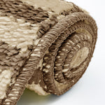 Velosso Luxe Anti Slip Bath Mat Set - Latte