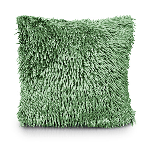 Velosso Sage Shaggy Chenille Cushion Cover