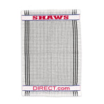 Shaws Large Woven Assorted Colour Checked Tea Towels (Pack of 12)