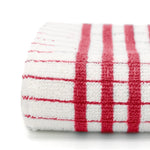 Shaws Large Woven Red Checked Tea Towel