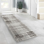 Home Republic Tartan Check Beige Floor Runner