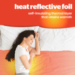 Velosso Self Heating Thermal Luxury Pressure Relieving Mattress Topper