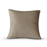 Velosso Luxury Waffle Jacquard 43cm x 43cm Cushion Cover - Natural