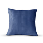 Velosso Luxury Waffle Jacquard 43cm x 43cm Cushion Cover - Navy