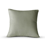 Velosso Luxury Waffle Jacquard 43cm x 43cm Cushion Cover - Sage