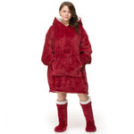 Velosso Black Oversized Hoodie