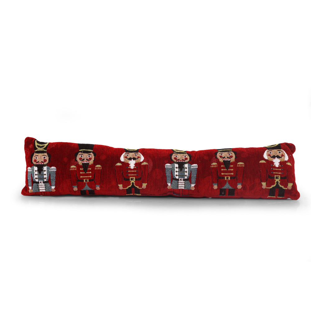 Velosso Nutcracker Christmas Festive Chenille Draught Excluders