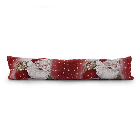 Velosso Santa Gifts Christmas Festive Chenille Draught Excluders