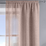 Velosso Alessandria Sparkle Blush Pink Slot Top Voile Panel