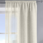 Velosso Alessandria Sparkle Cream Slot Top Voile Panel