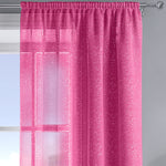 Velosso Alessandria Sparkle Hot Pink Slot Top Voile Panel