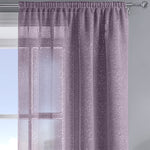 Velosso Alessandria Sparkle Mauve Slot Top Voile Panel