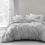 Intimates Angelica Grey Pintuck Bedding Set
