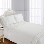 Sweet Dreams Angelica Stone Washed Duvet Cover & Pillowcase Set