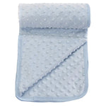 My Little World Nursery Popcorn Baby Blanket Blue