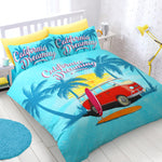 Velosso California Dreaming Duvet Cover & Pillowcase Set