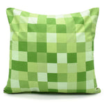 Velosso Checkered Green Cushion Cover