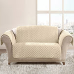 Ashley Mills Chevron Cream Water Repellent Sofa Protector
