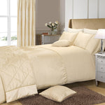 Intimates Claremont Damask Cream Jacquard Bedding Set