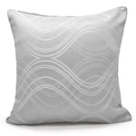 Velosso Clarissa Grey Jacquard Cushion Cover