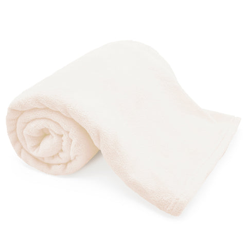 Velosso Cream Coral Plush Fleece Blanket