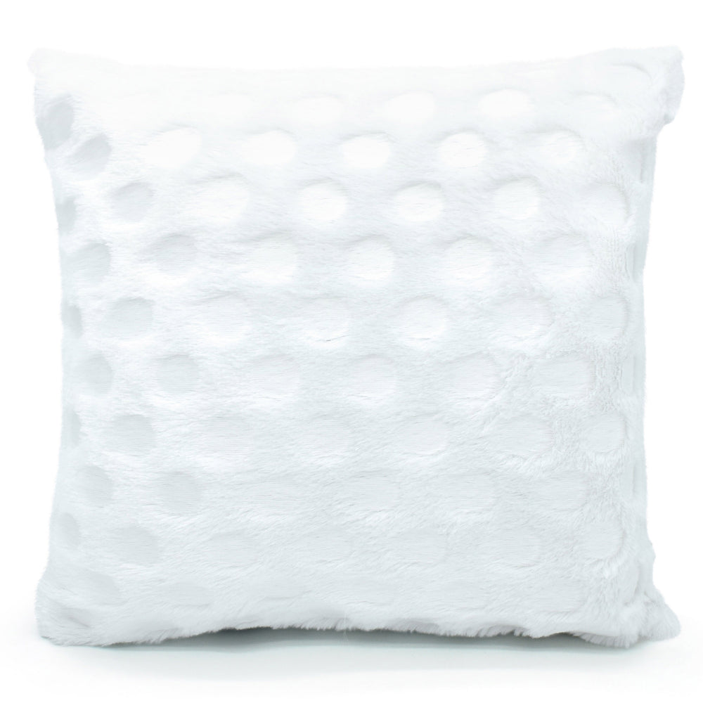 Intimates Cosmo White Faux Fur Cushion Cover