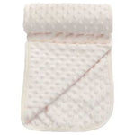 Cream Popcorn Baby Blanket