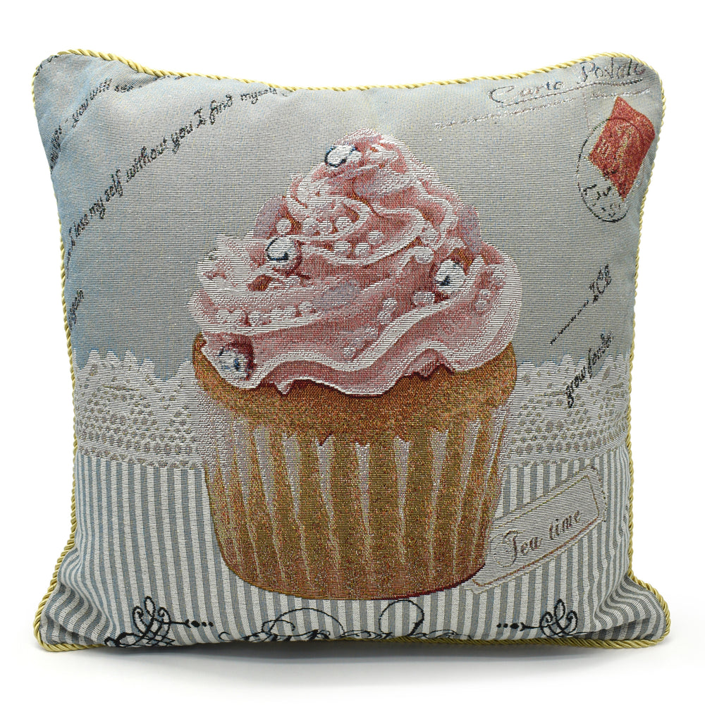 Velosso Cupcake Tapestry Cushion Cover