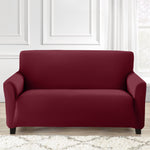 Ashley Mills Denver Stretch Wine Sofa Cover