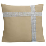 Velosso Diamante Cross Stone Cushion Cover