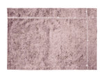 Intimates Crushed Diamante Velvet Luxury Blush Pink Table Placemat